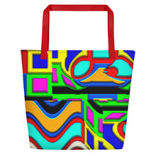 Load image into Gallery viewer, Beach Bag - SQMETAL-BG