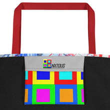 Load image into Gallery viewer, TOTE & BEACH BAG - CITY BONES WIDE
