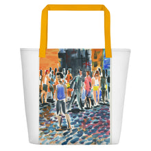 Load image into Gallery viewer, TOTE & BEACH BAG - SAN JUAN CROSSWALK