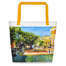 Load image into Gallery viewer, TOTE & BEACH BAG - EL MORRO COURTYARD WIDE