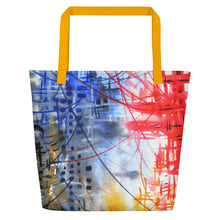 Load image into Gallery viewer, TOTE & BEACH BAG - CITY BONES WIDE