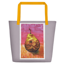 Load image into Gallery viewer, TOTE & BEACH BAG - PEAR