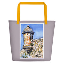 Load image into Gallery viewer, TOTE & BEACH BAG - TOWER