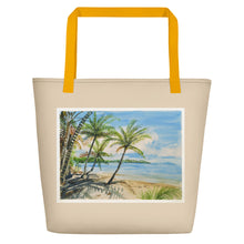 Load image into Gallery viewer, TOTE & BEACH BAG - THREE PALMS BEACH