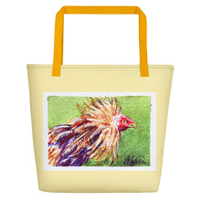 Load image into Gallery viewer, TOTE & BEACH BAG - YELLOW EYE