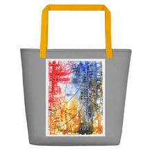 Load image into Gallery viewer, TOTE & BEACH BAG - CITY BONES