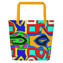 Load image into Gallery viewer, Beach Bag - SQMETAL-BG