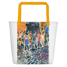Load image into Gallery viewer, TOTE & BEACH BAG - SAN JUAN CROSSWALK