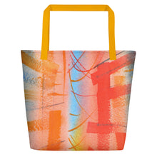 Load image into Gallery viewer, TOTE & BEACH BAG - SUNSET ALLEY