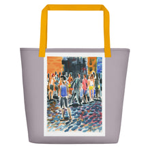 Load image into Gallery viewer, TOTE & BEACH BAG - CROSSWALK