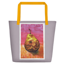 Load image into Gallery viewer, TOTE & BEACH BAG - PEAR