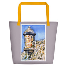 Load image into Gallery viewer, TOTE & BEACH BAG - TOWER