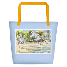Load image into Gallery viewer, TOTE & BEACH BAG - BEACH SAN JUAN