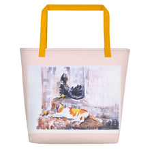 Load image into Gallery viewer, TOTE & BEACH BAG - CATS NAP