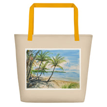 Load image into Gallery viewer, TOTE & BEACH BAG - THREE PALMS BEACH