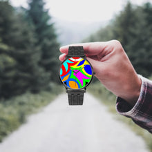 Load image into Gallery viewer, Instafamous Steel Strap Quartz watch - A14 FLAME