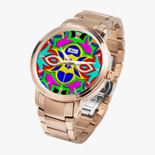 Load image into Gallery viewer, Steel Strap Automatic Watch (With Indicators) - A14 FLAME