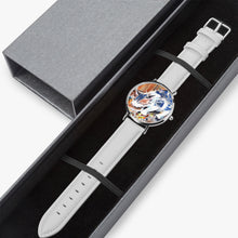 Load image into Gallery viewer, Hot Selling Ultra-Thin Leather Strap Quartz Watch (Silver) - KITTEN'S DINNER