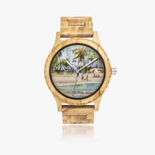 Load image into Gallery viewer, Italian Olive Lumber Wooden Watch - EAST SAN JUAN