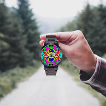 Load image into Gallery viewer, Steel Strap Automatic Watch (With Indicators) - A14 Flame