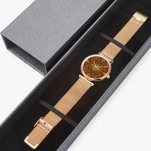 Load image into Gallery viewer, Ultra-Thin Quartz Watch - GOLD'S CROSS