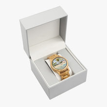 Load image into Gallery viewer, Italian Olive Lumber Wooden Watch - EAST SAN JUAN