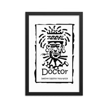 Load image into Gallery viewer, Framed poster - DOC