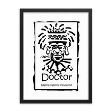 Load image into Gallery viewer, Framed poster - DOC