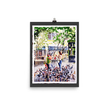 Load image into Gallery viewer, Poster - FEEDING PIDGEONS