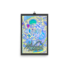 Load image into Gallery viewer, Poster - YELLOW OVER BLUE