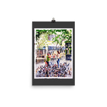 Load image into Gallery viewer, Poster - FEEDING PIDGEONS