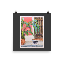 Load image into Gallery viewer, Poster - CAT IN DOORWAY