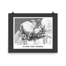 Load image into Gallery viewer, Poster - FLYING PIGS