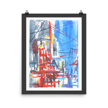 Load image into Gallery viewer, Poster - CITY RAIN