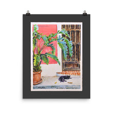 Load image into Gallery viewer, Poster - CAT IN DOORWAY