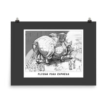 Load image into Gallery viewer, Poster - FLYING PIGS