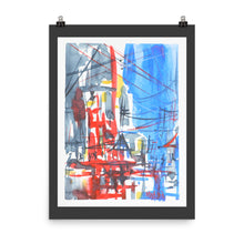 Load image into Gallery viewer, Poster - CITY RAIN