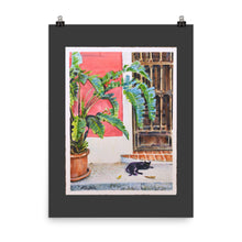 Load image into Gallery viewer, Poster - CAT IN DOORWAY