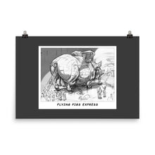 Load image into Gallery viewer, Poster - FLYING PIGS