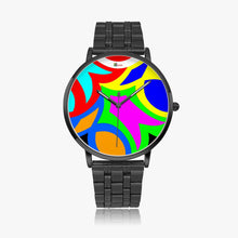 Load image into Gallery viewer, Instafamous Steel Strap Quartz watch - A14 FLAME