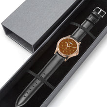Load image into Gallery viewer, Stylish Classic Leather Strap Quartz Watch (Rose Gold) - GOLDS MATRIX