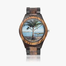Load image into Gallery viewer, Indian Ebony Wooden Watch - ONE PALM