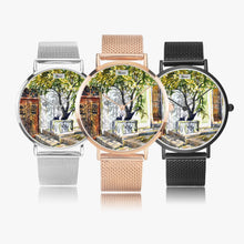 Load image into Gallery viewer, Fashion Ultra-thin Stainless Steel Quartz Watch - MANGO CAT