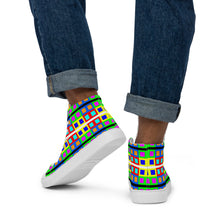 Load image into Gallery viewer, Men’s high top canvas shoes - SQA01EX - NXTOUS