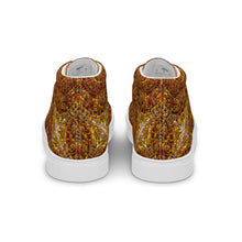 Load image into Gallery viewer, Men’s high top canvas shoes - GOLDS