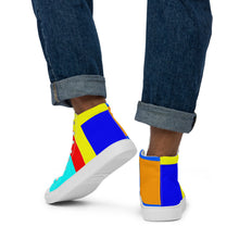 Load image into Gallery viewer, Men’s high top canvas shoes - SQA1-S1 - NXTOUS