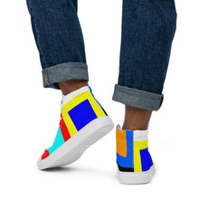 Load image into Gallery viewer, Men’s high top canvas shoes - SQA1-V1 - NXTOUS