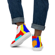 Load image into Gallery viewer, Men’s high top canvas shoes - SQA2-S1 - METEOR