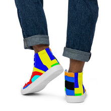 Load image into Gallery viewer, Men’s high top canvas shoes - SQS3-V1 - SHIP