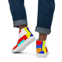 Load image into Gallery viewer, Men’s high top canvas shoes- SQ11-S1 - HOUSE